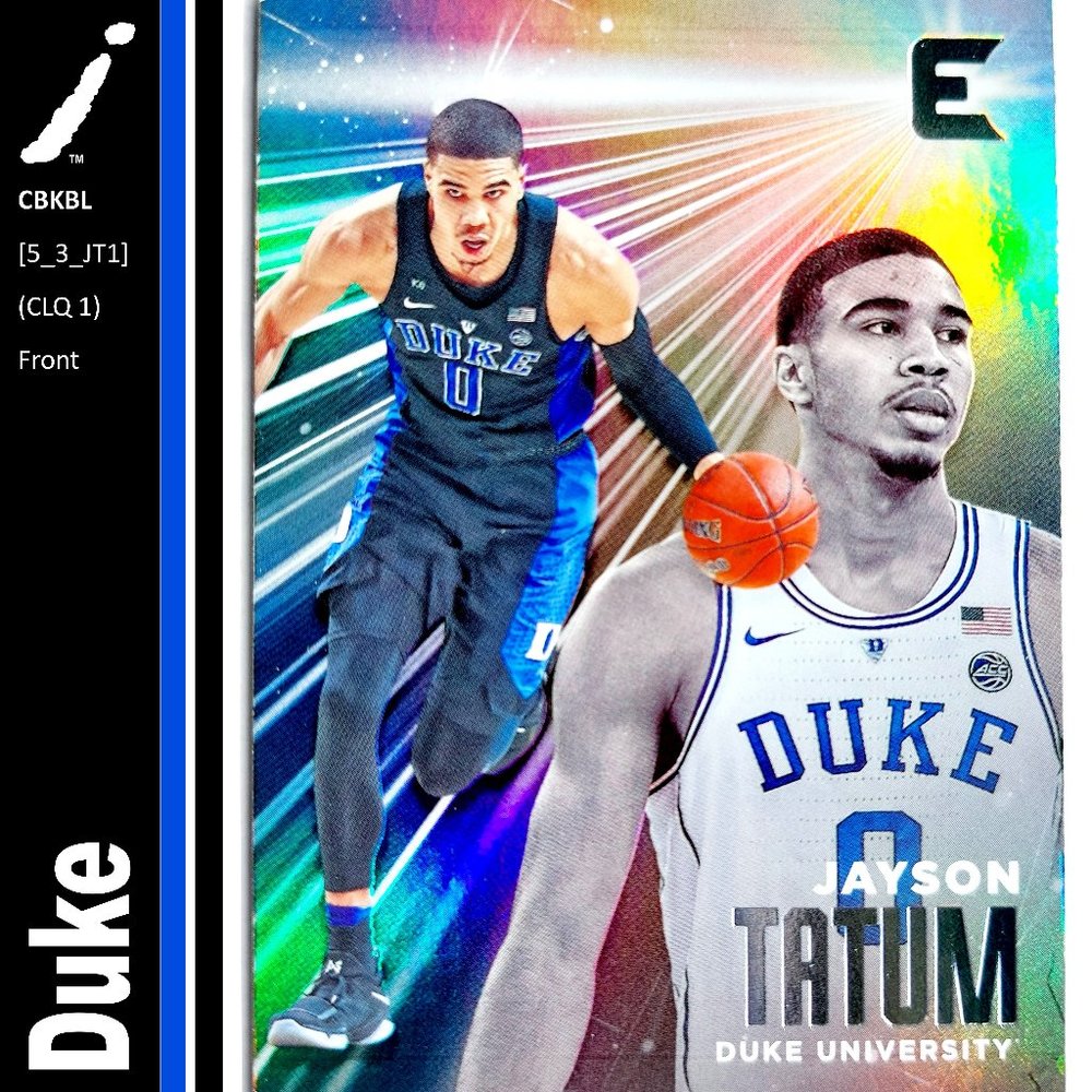 Duke Blue Devils (Jayson Tatum) - CBKBL [5_3_JT1]